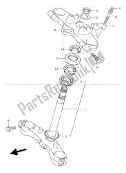 soporte de horquilla delantera (gsf600s-su)