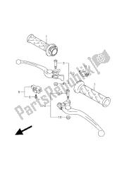 leva maniglia (gsx650fu e21)