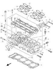 cabeça do cilindro (gsx1300rauf e19)