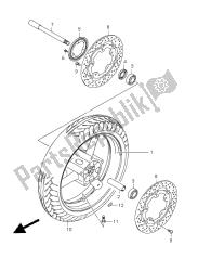 roda dianteira (sv650a-ua-sa-sua)