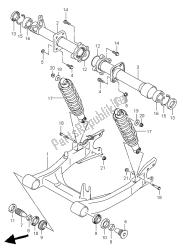 bras oscillant arrière