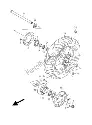 REAR WHEEL (GSF650A-UA-SA-SUA)