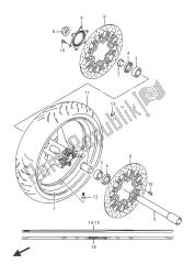 FRONT WHEEL (GSX-R1000AUF)