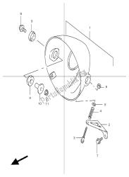 alojamento do farol (gsf1200-z)