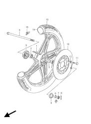 roue avant (gn125e)