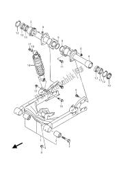 braço oscilante traseiro (lt-f400f)