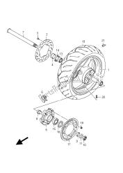 roue arrière (gsf1250s e21)