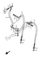 flexible de frein avant