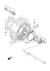 REAR WHEEL (AN650A)