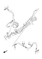 flexible de frein arrière (an400a e02)