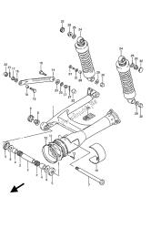 bras oscillant arrière