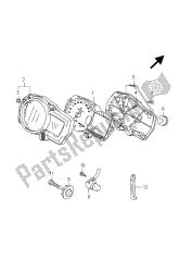 SPEEDOMETER (GSX650FU E24)