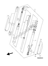 ammortizzatore forcella anteriore