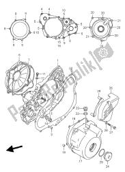 couvercle de carter (dr-z400)