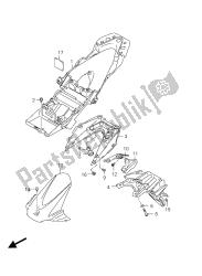 garde-boue arrière (gsx-r1000uf e21)
