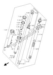 ammortizzatore forcella anteriore (gsx650f e24)