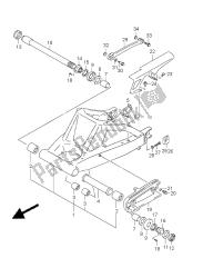 bras oscillant arrière