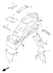 achterspatbord (gsf1200-s)