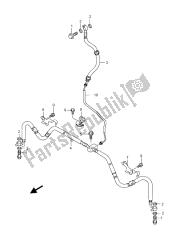 flexible de frein avant