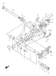 bras oscillant arrière