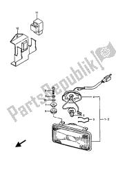 lampe de virage (gv1400gc)