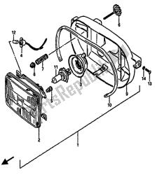 lampe frontale (e18-e34)