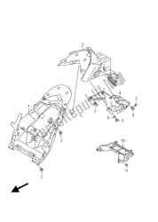 garde-boue arrière (sfv650u e21)