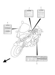 étiquette (dl650a e2)