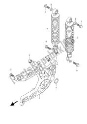 bras oscillant arrière