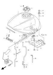 réservoir de carburant (gsx1250fa e21)