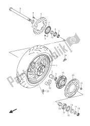 REAR WHEEL (GSR750A)