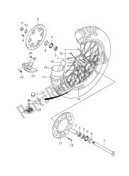 roda traseira (rm250z)