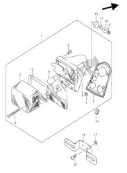 feu arrière combiné