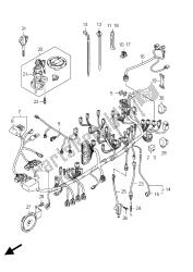 mazo de cables (gsx-r600 e24)