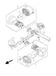 luz indicadora de mudança de direção (sv650s-sa-su-sua)