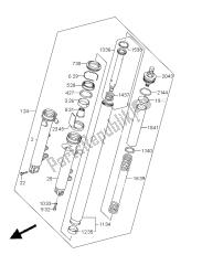 ammortizzatore forcella anteriore (gsx650fu e24)