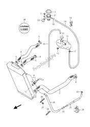 durite de radiateur (vl800cue e19)