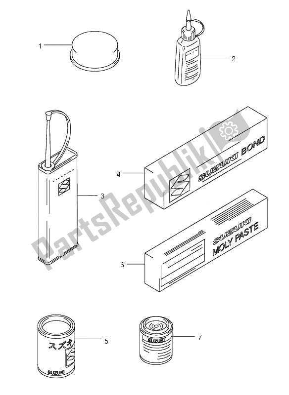 Todas las partes para Opcional de Suzuki SV 650 Nsnasa 2007
