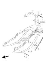 SEAT TAIL COVER (GSF600S-SU)