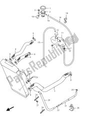 durite de radiateur (vz800 e02)