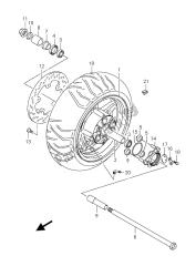 roue arrière (an650)