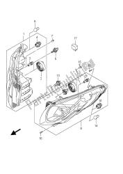 lampe combinée avant (an400a e19)