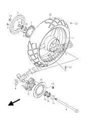 REAR WHEEL (DL650A E2)