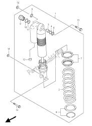 Rear shock absorber