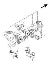 luz de combinación trasera (lt-a400f p28)