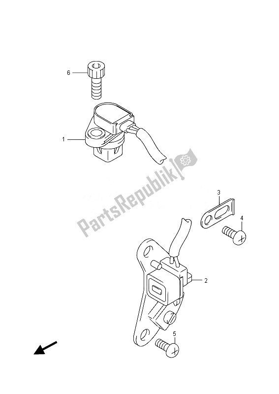 Toutes les pièces pour le Générateur De Signal du Suzuki GSX R 600 2014