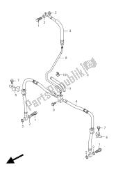 flexible de frein avant