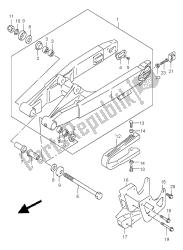 bras oscillant arrière