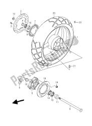 REAR WHEEL (DL650A)