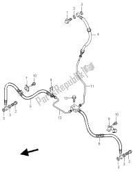 flexible de frein avant